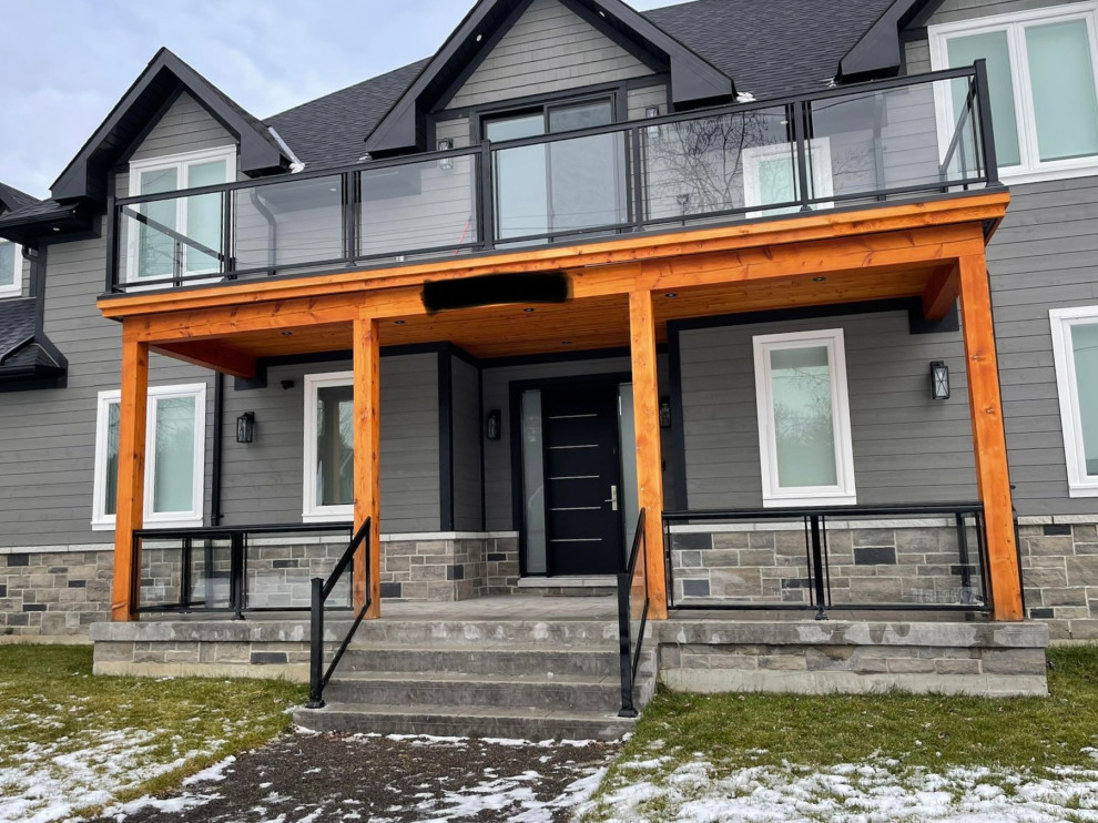 Обложка проекта: Aluminum Glass Railings