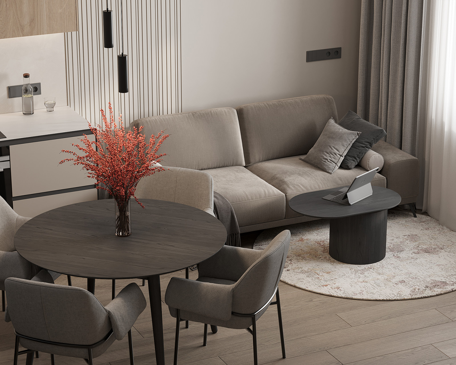 Дизайн-проект квартиры г.Ярославль ЖК "Новеллы"