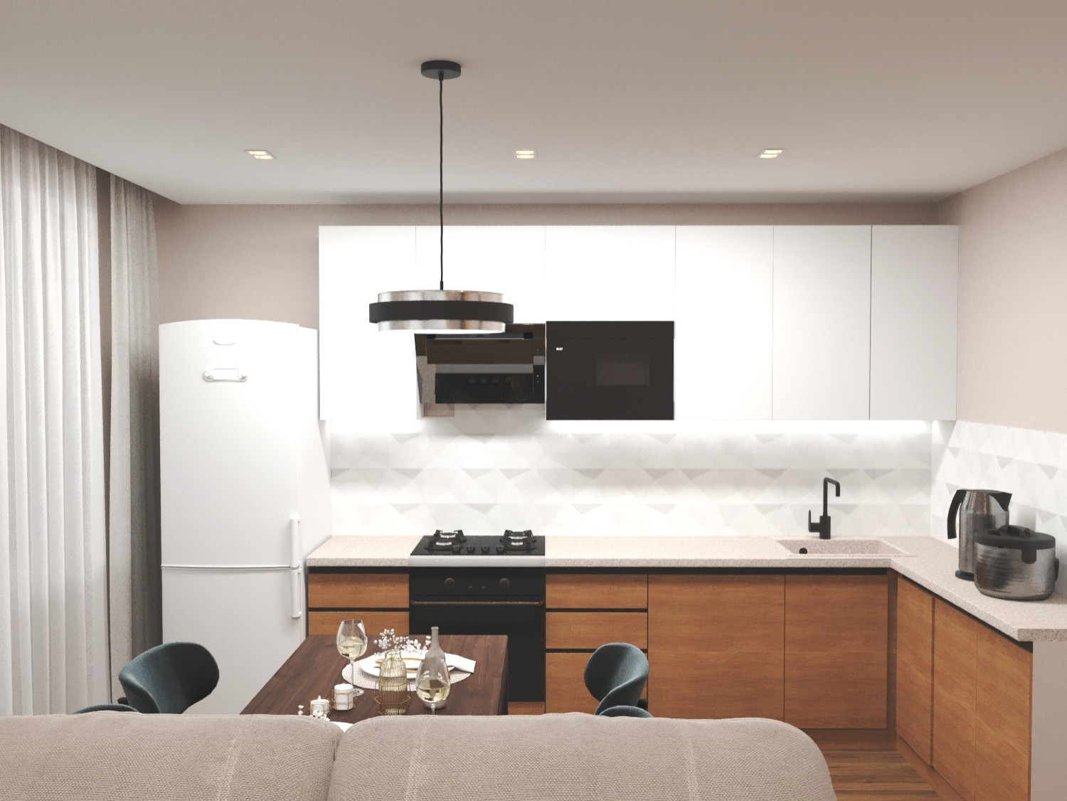 Квартира для молодой семьи.