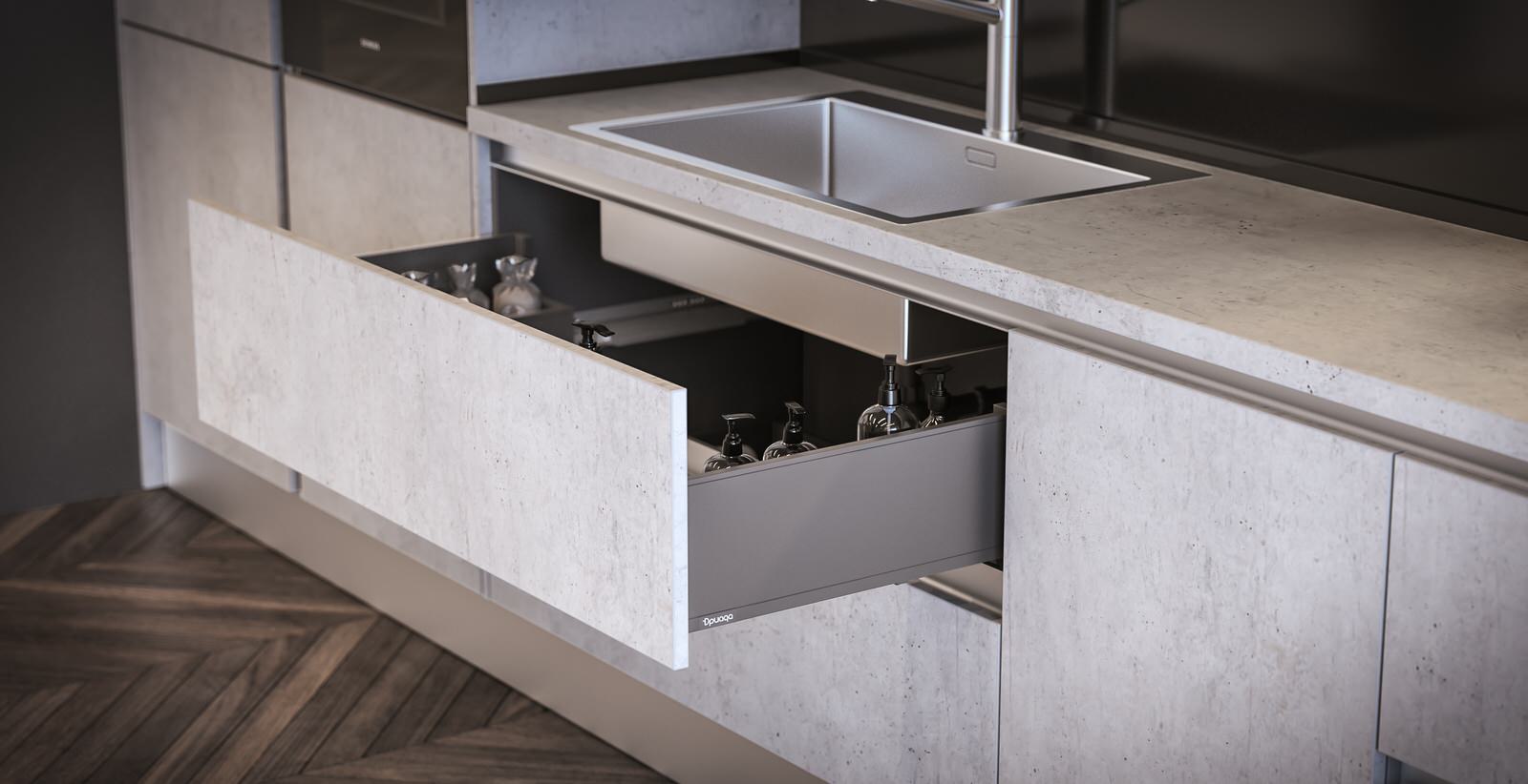 Кухни из пластика