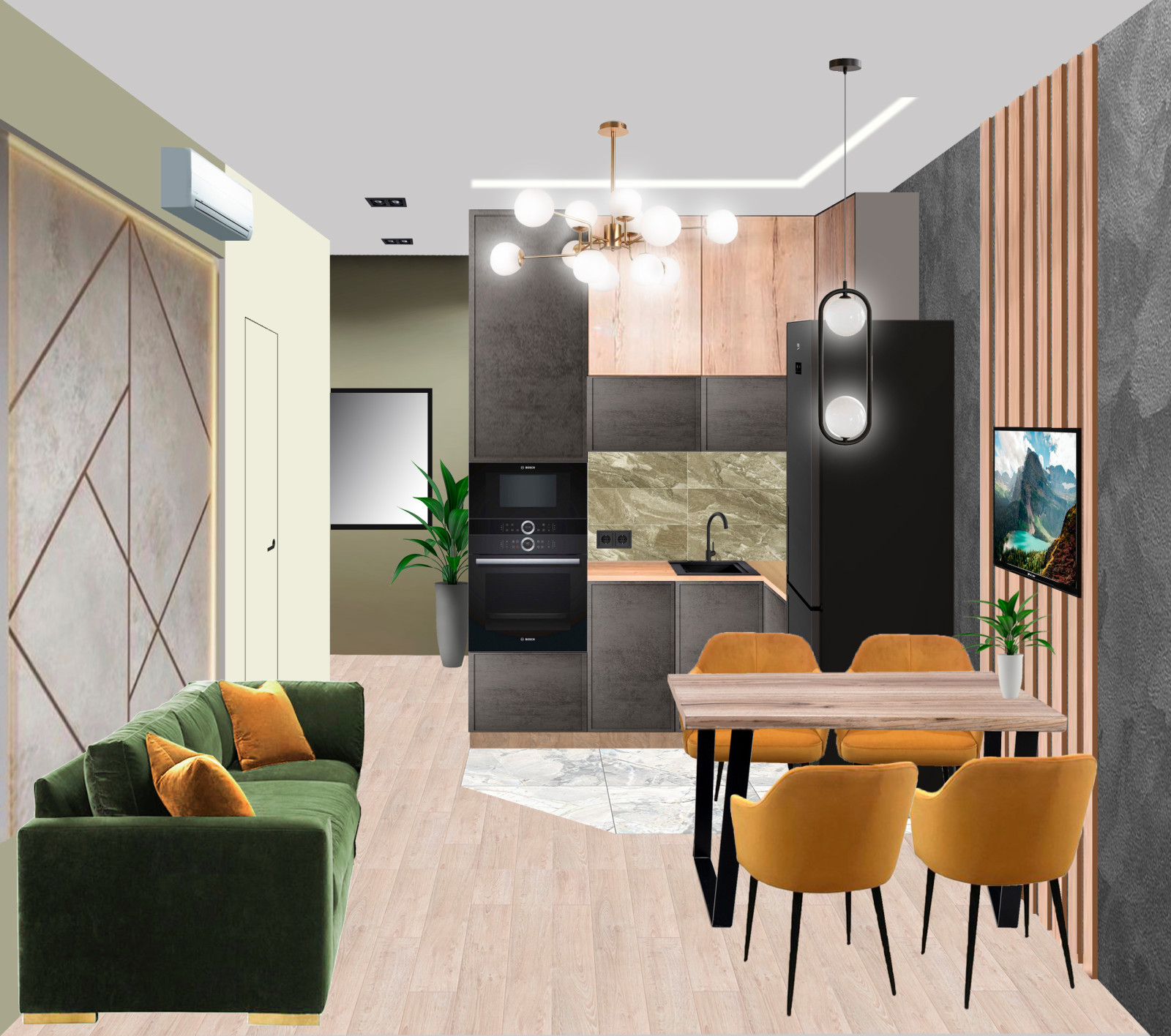 Квартира-студия для отпуска.