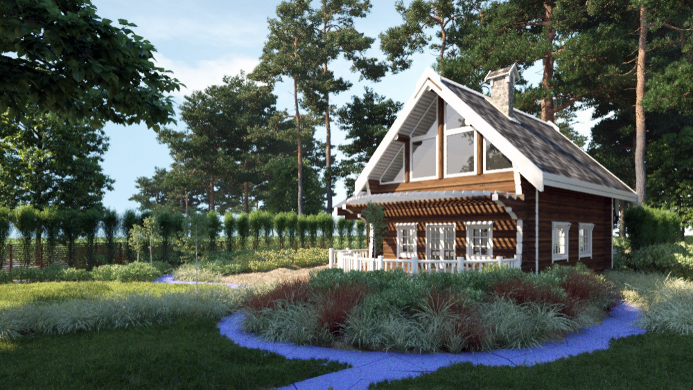 Обложка проекта: Коттедж - СРУБ - МАЙКОП (2020)