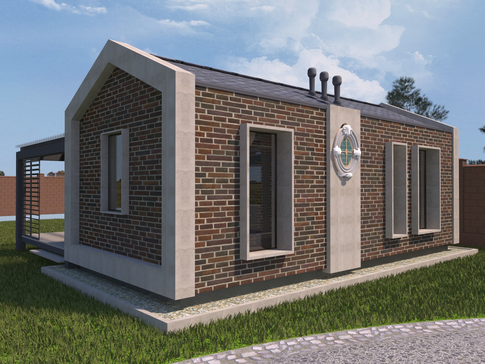 Въездная группа КП "Мартемьяново-3".