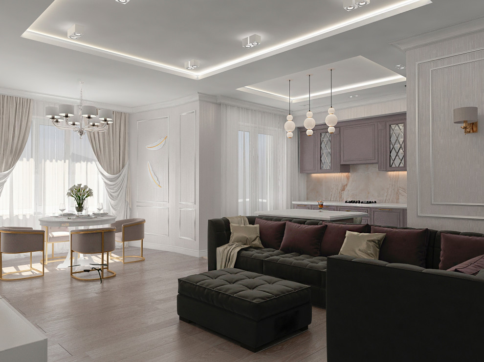 Проект трехкомнатной квартиры в г. Балаково, ул. Пр.Героев