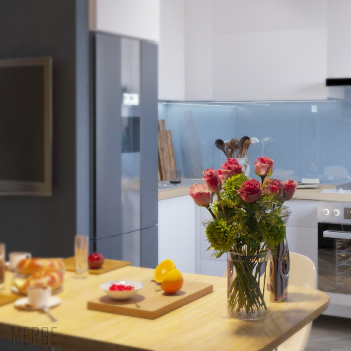 Реконструкция двухкомнатной квартиры в Николаеве. Фрагмент.