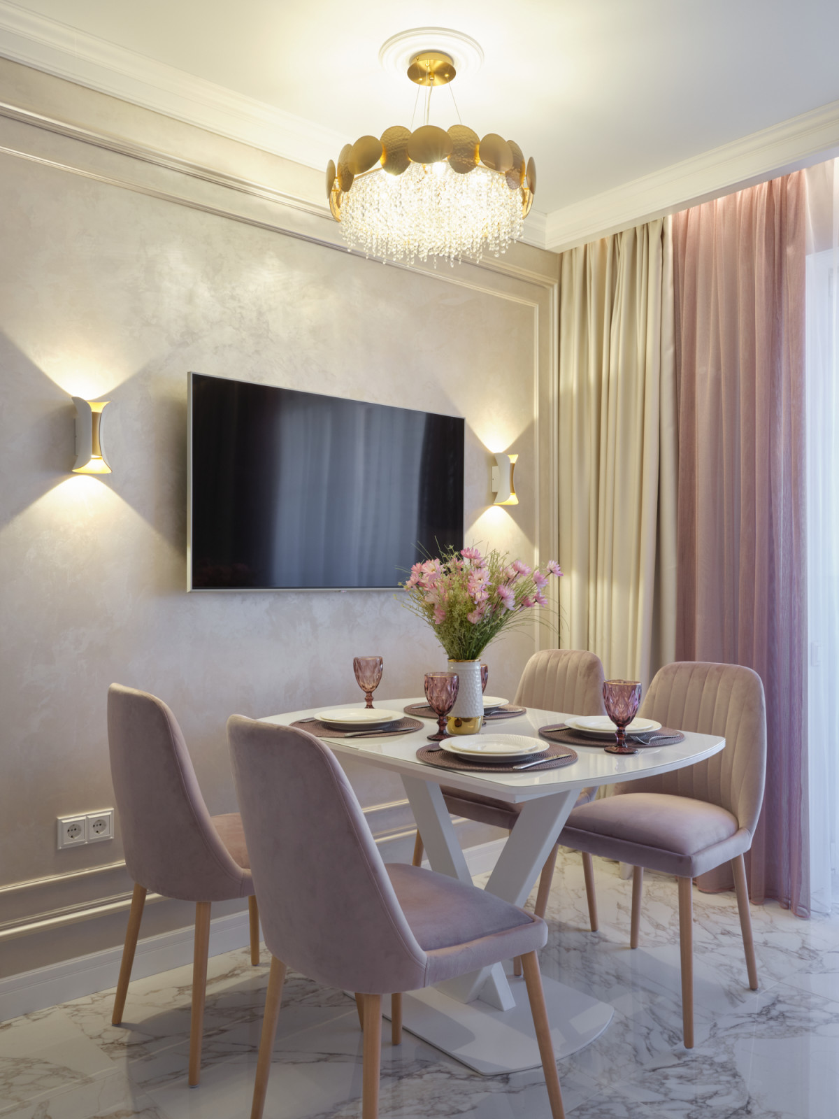 Квартира ЖК Невский для мамы с дочерью 80м2