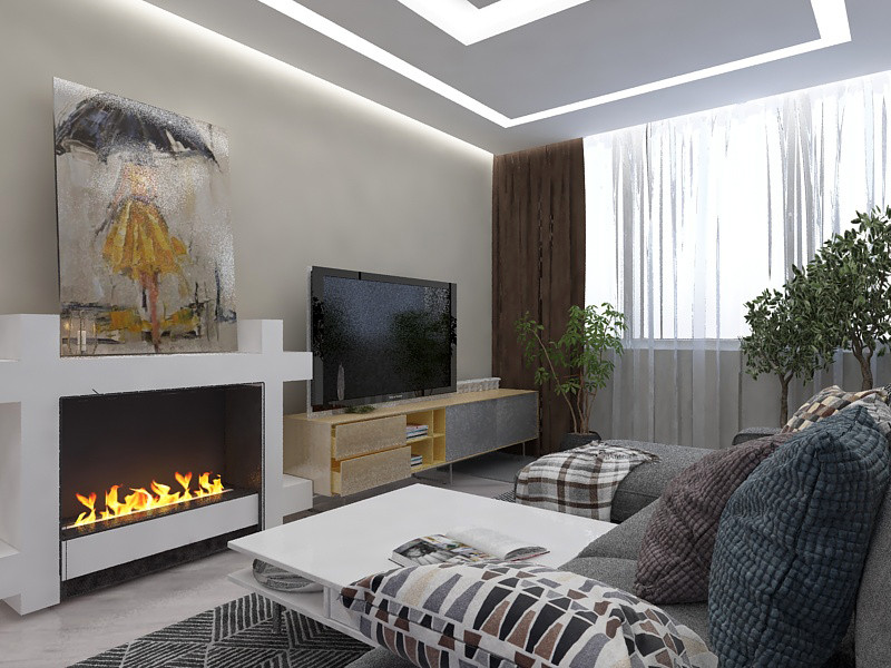 дизайн квартиры  89 кв.м
