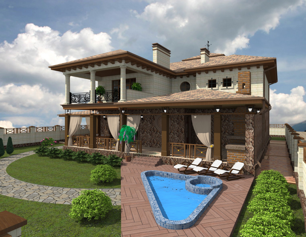 Обложка проекта: Жилой дом в Темрюкском районе