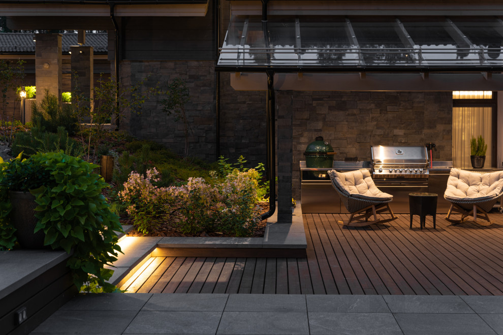 Сад на склоне