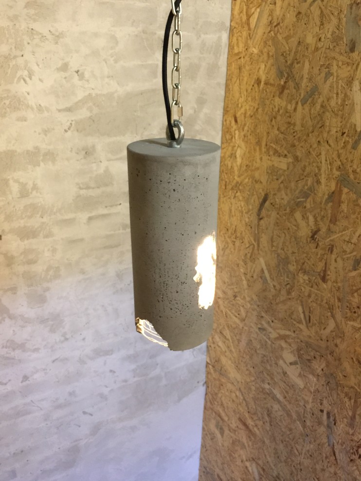 Обложка проекта: Светильники из разбитого бетона