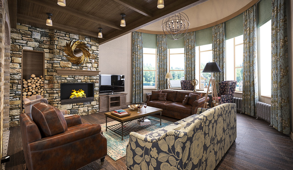 Интерьер загородного дома в пос. Никольские озёра