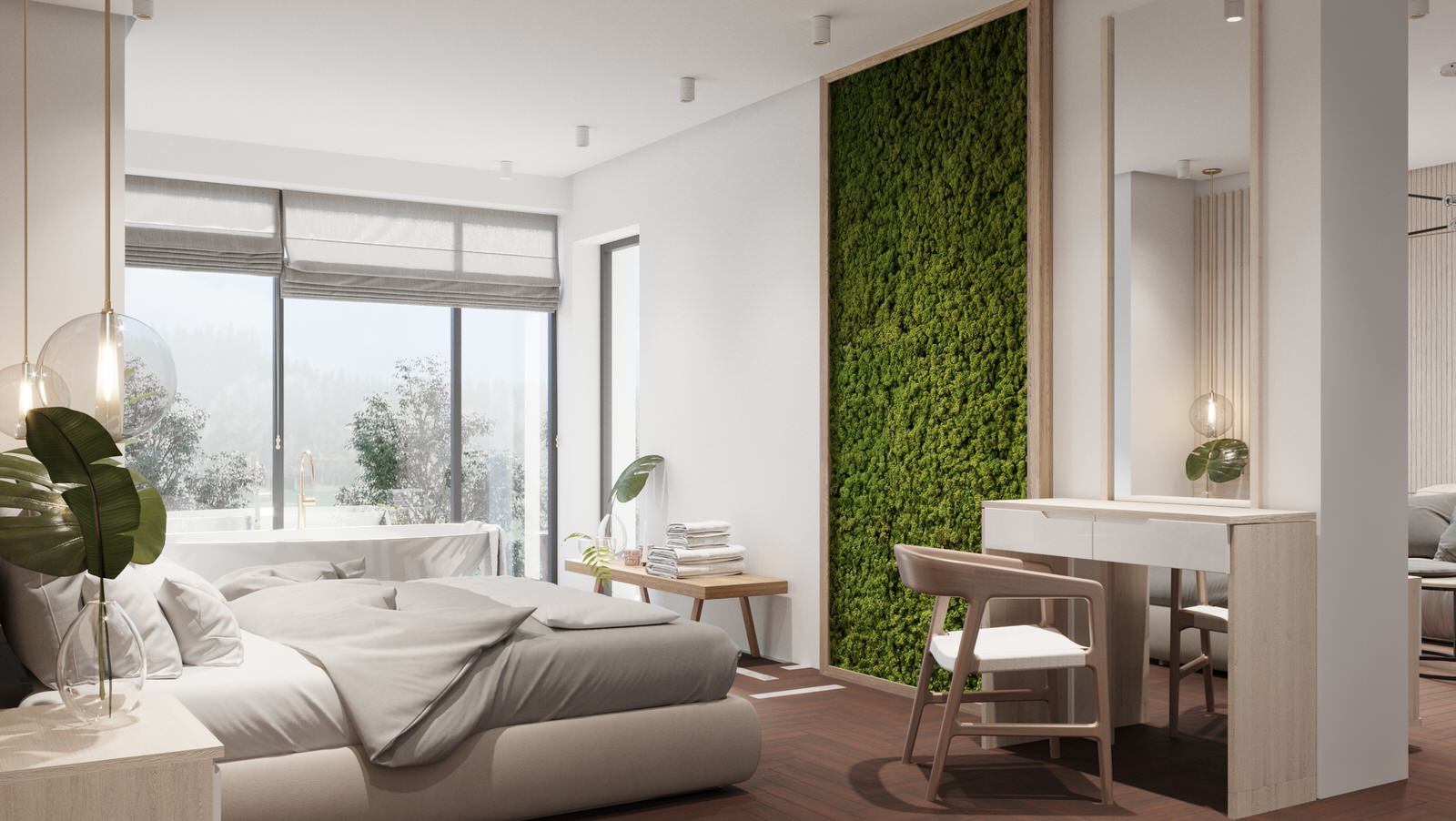 Дизайн интерьера номера "Люкс