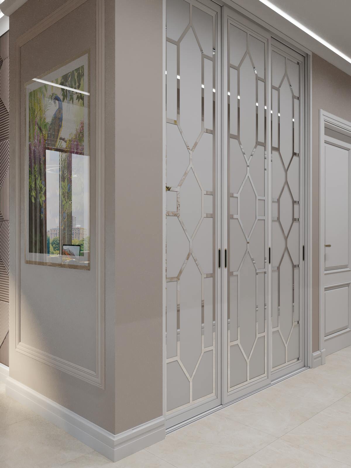 Дизайн квартиры в стиле неоклассика