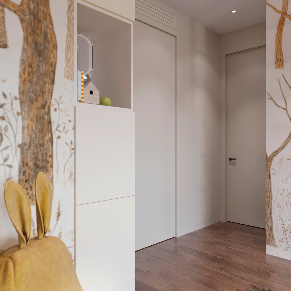 Дизайн интерьера квартиры в современном стиле в ЖК В Лесу