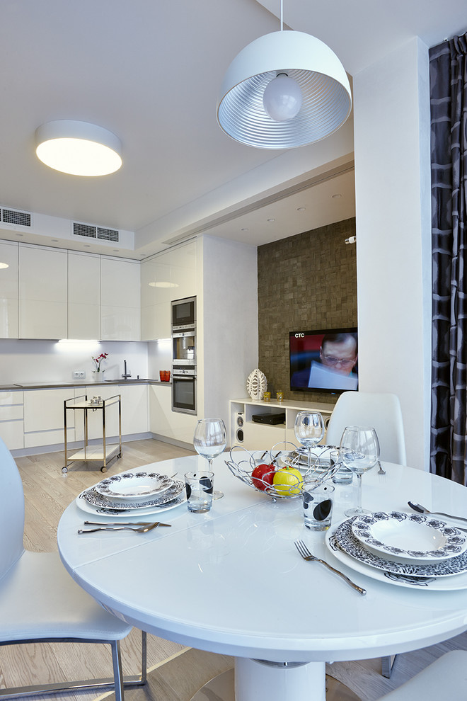 Дизайн и ремонт квартиры в ЖК «Доминион» — Аскетичный интерьер