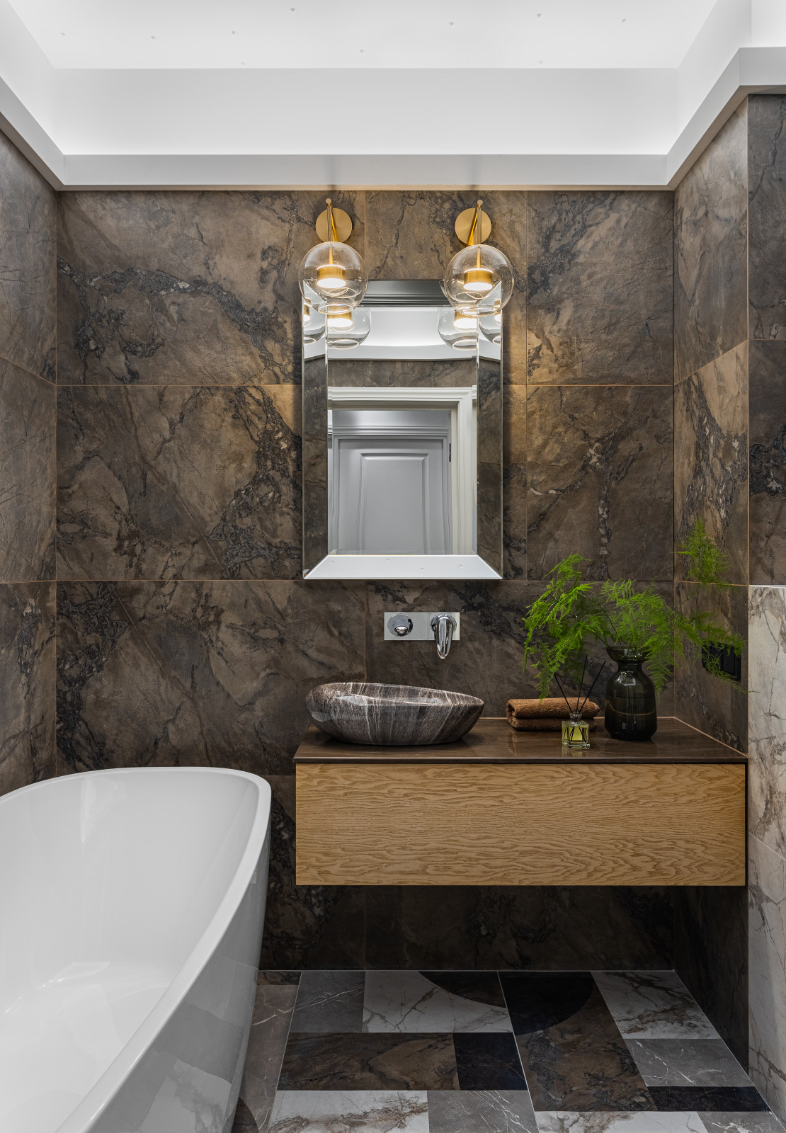 Дизайн квартиры 135 кв.м. в ЖК Донской Олимп