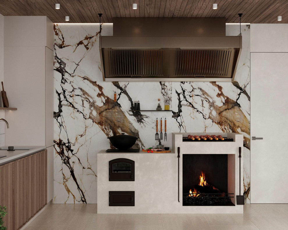 Дом в стиле джапанди в Казани