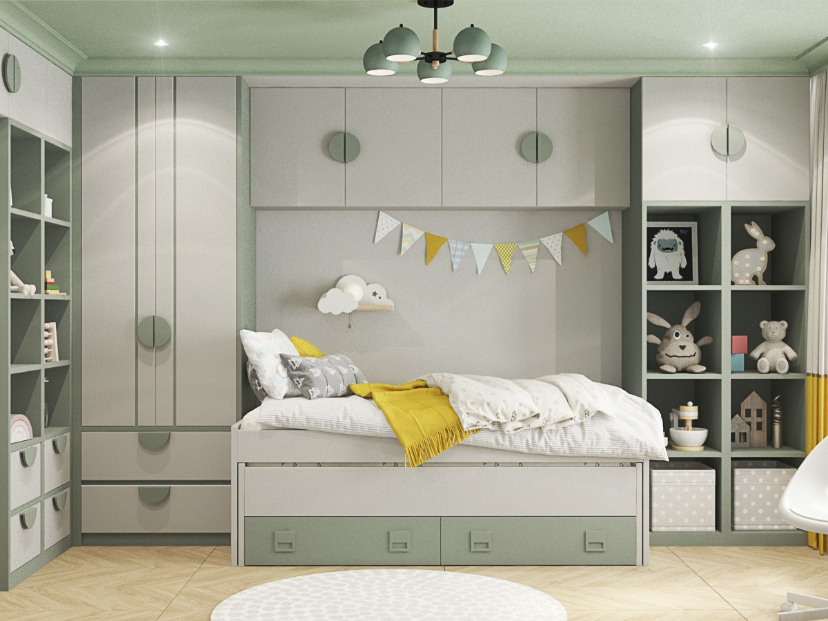 Обложка проекта: дизайн-проект двухкомнатной квартиры для семьи с двумя детьми