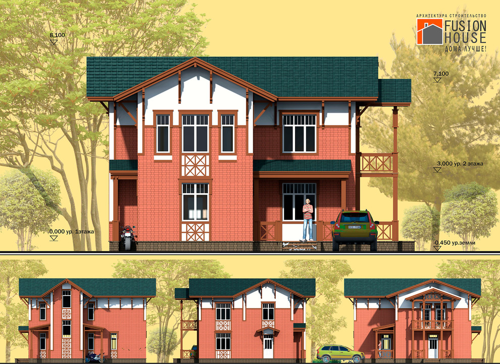 Обложка проекта: Вилла "Стокгольм"