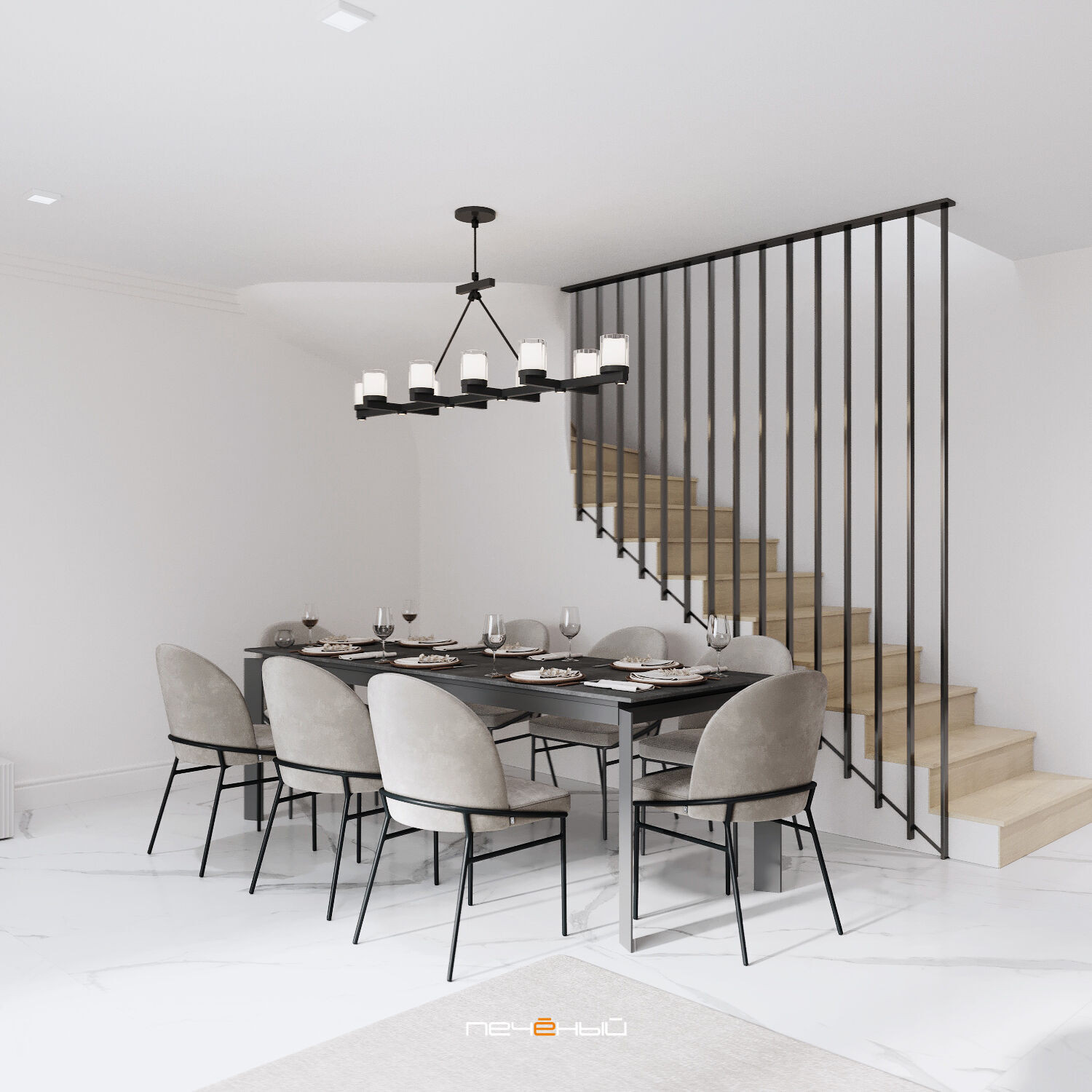 2022 Дизайн 5-комнатной виллы «Du cup duplex» в Ницце на Лазурном берегу