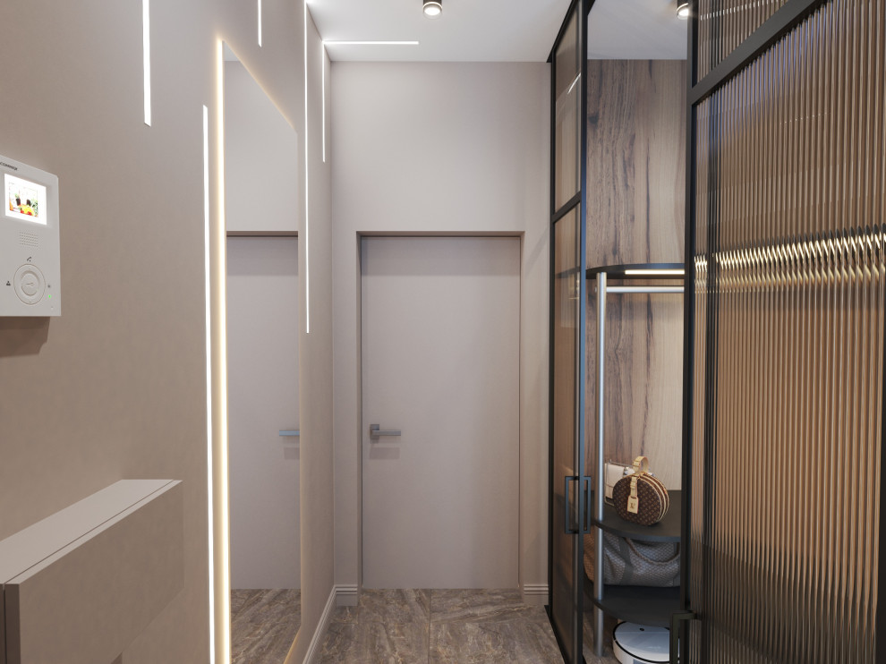 Обложка проекта: Дизайн проект прихожей