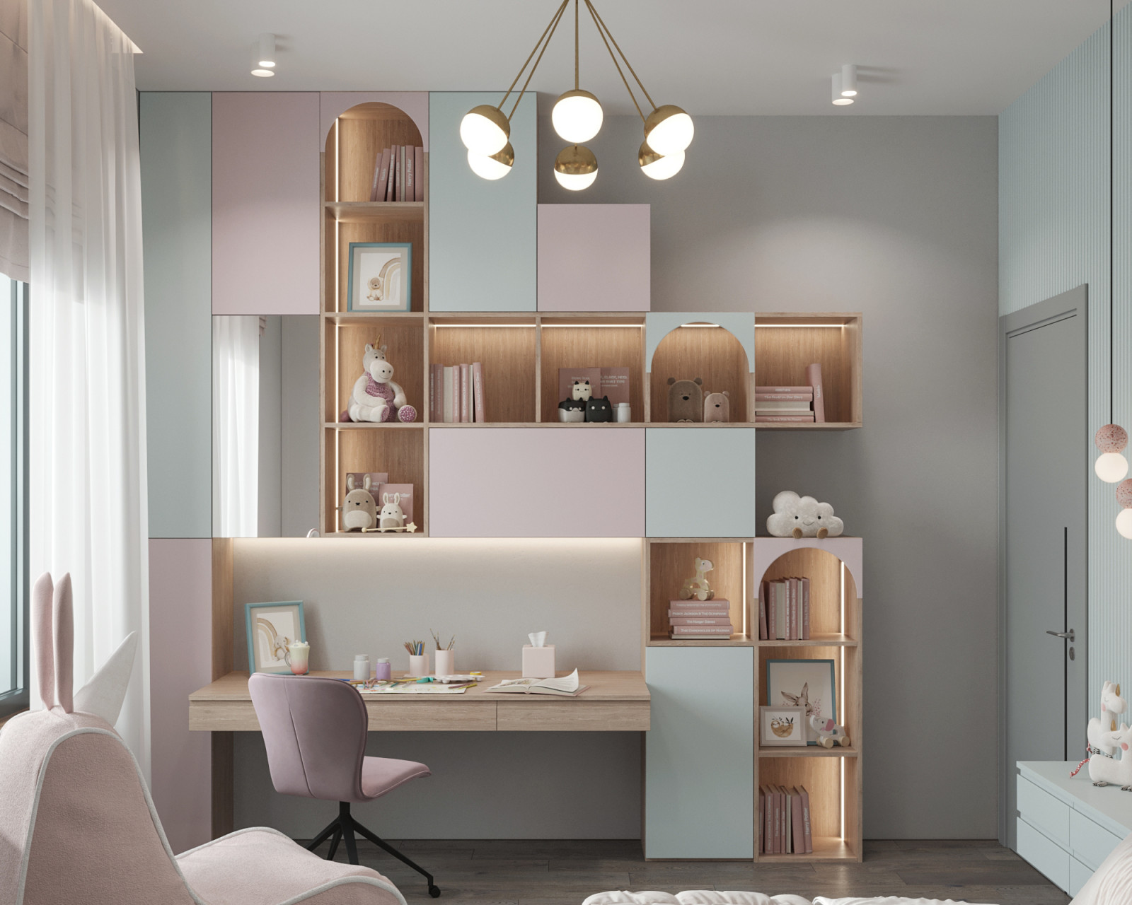 Дизайн проект загородного дома 140 кв.м