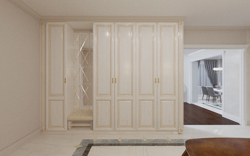 Классика. Проект в пос."Снегири" в г.Томск 2019 г.