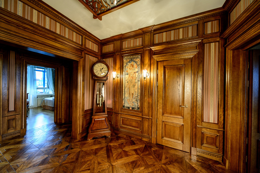 Отделка квартиры деревом