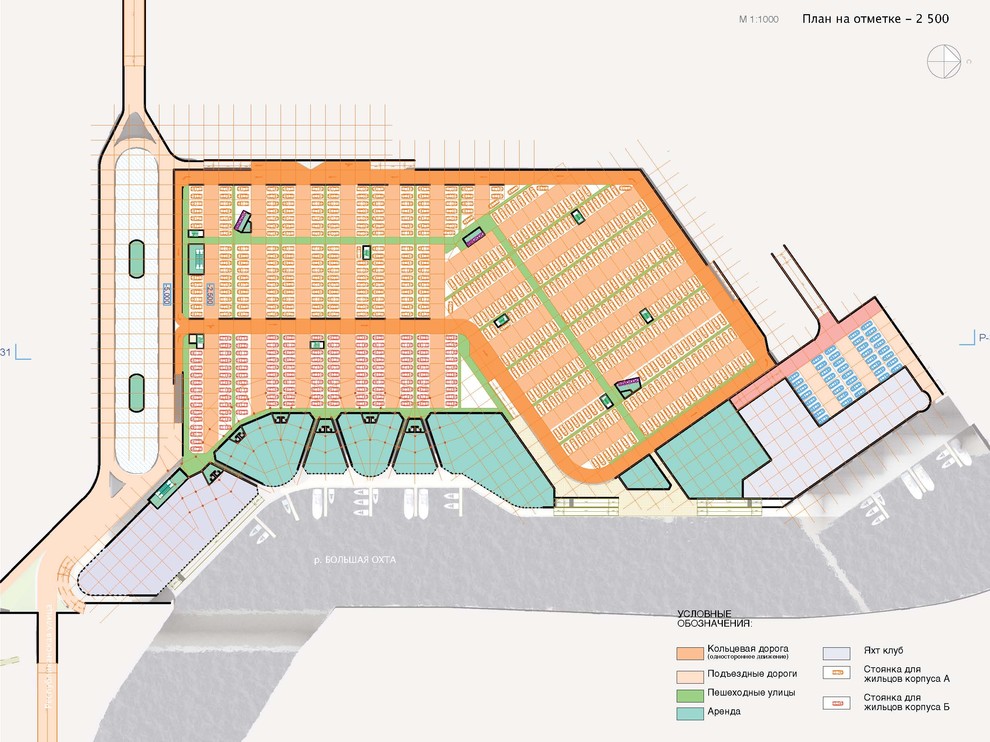 Проект полифункционального жилого комплекса на Охте