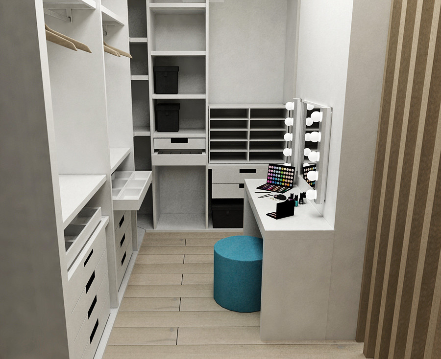 Дизайн - проект спальни в частном доме