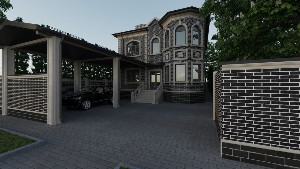 House_002_проект частного дома "ул. Спартаковская, Ростов-на-Дону"