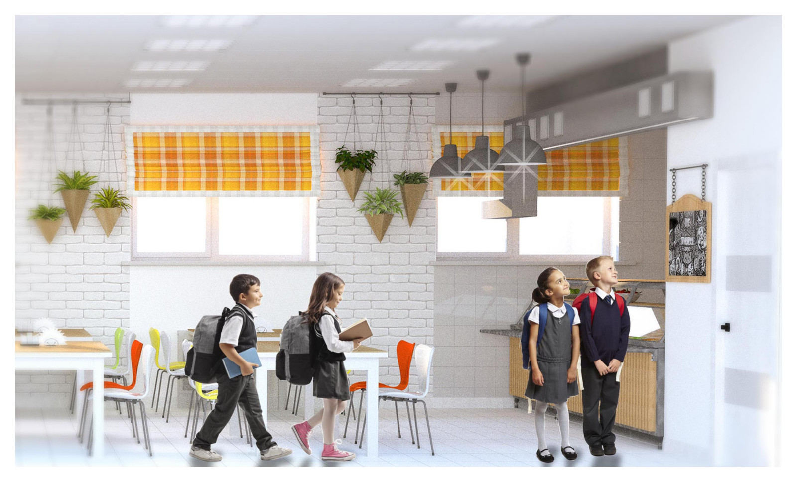 Дизайн интерьера МБОУ "ТЕРНОВСКАЯ СОШ"