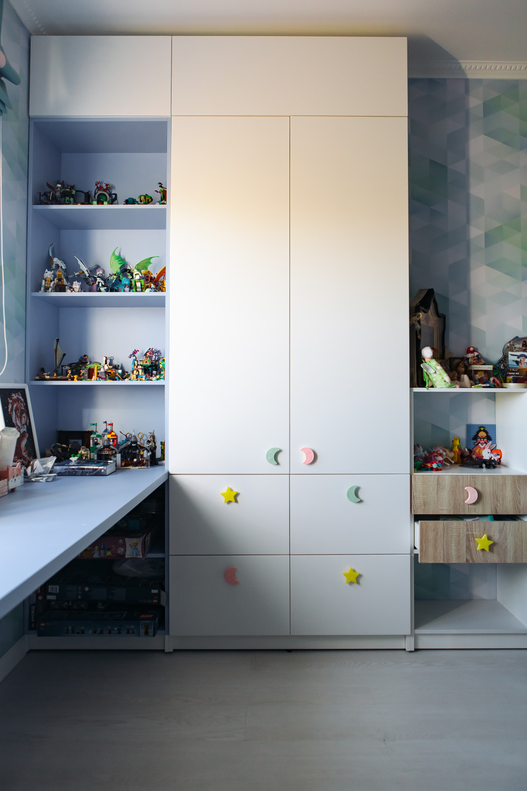 Квартира на Уделке в бирюзовых тонах