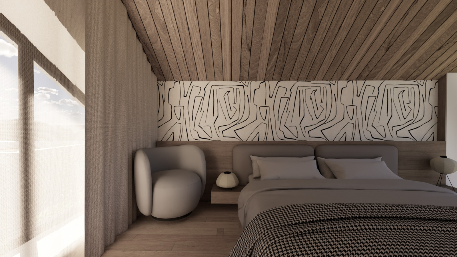 Shades of nature (интерьер)