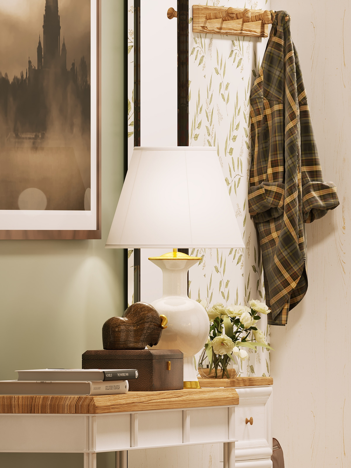 Прихожая в классическом стиле