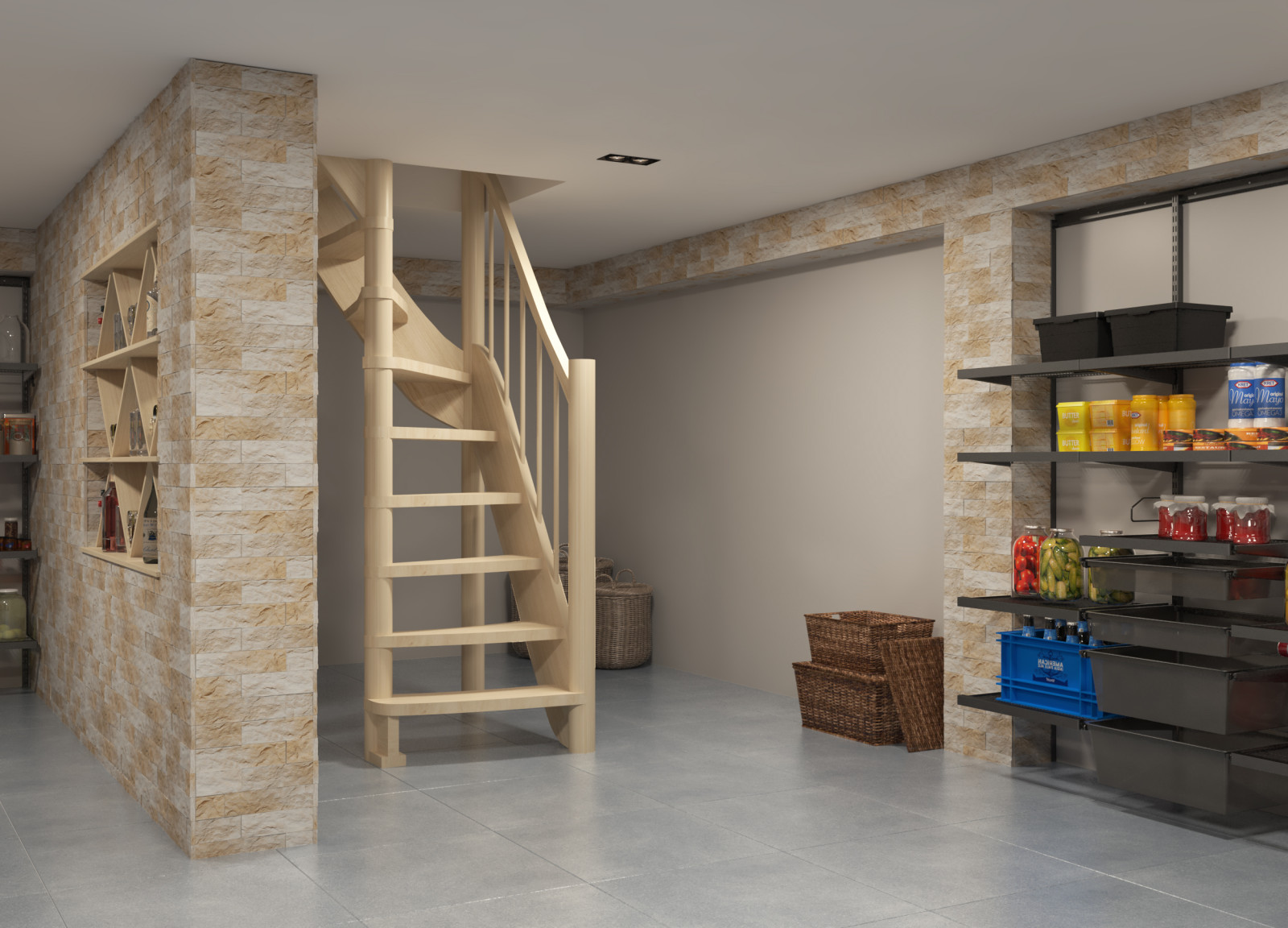 Дизайн-проект помещения для хранения