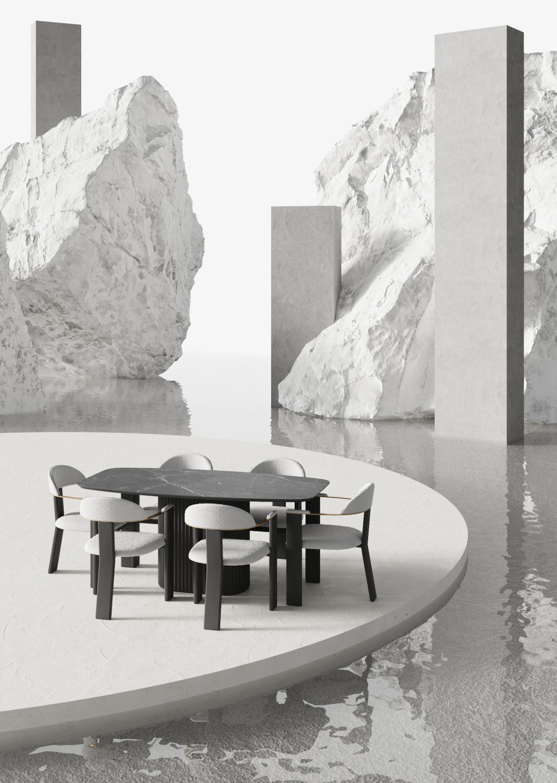 Стол прямоугольный Мак