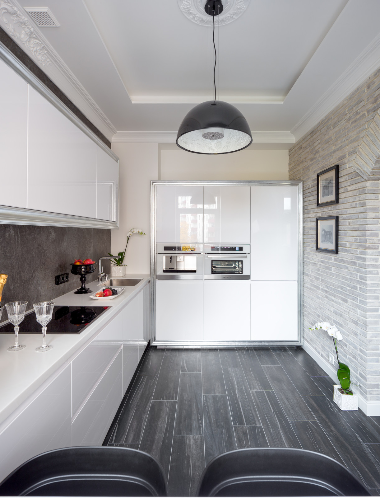 Кухня квартиры для Ирины Салтыковой - рукописи не горят