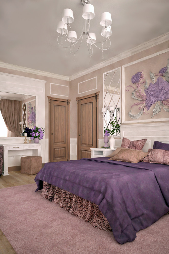 Спальня в стиле неоклассика