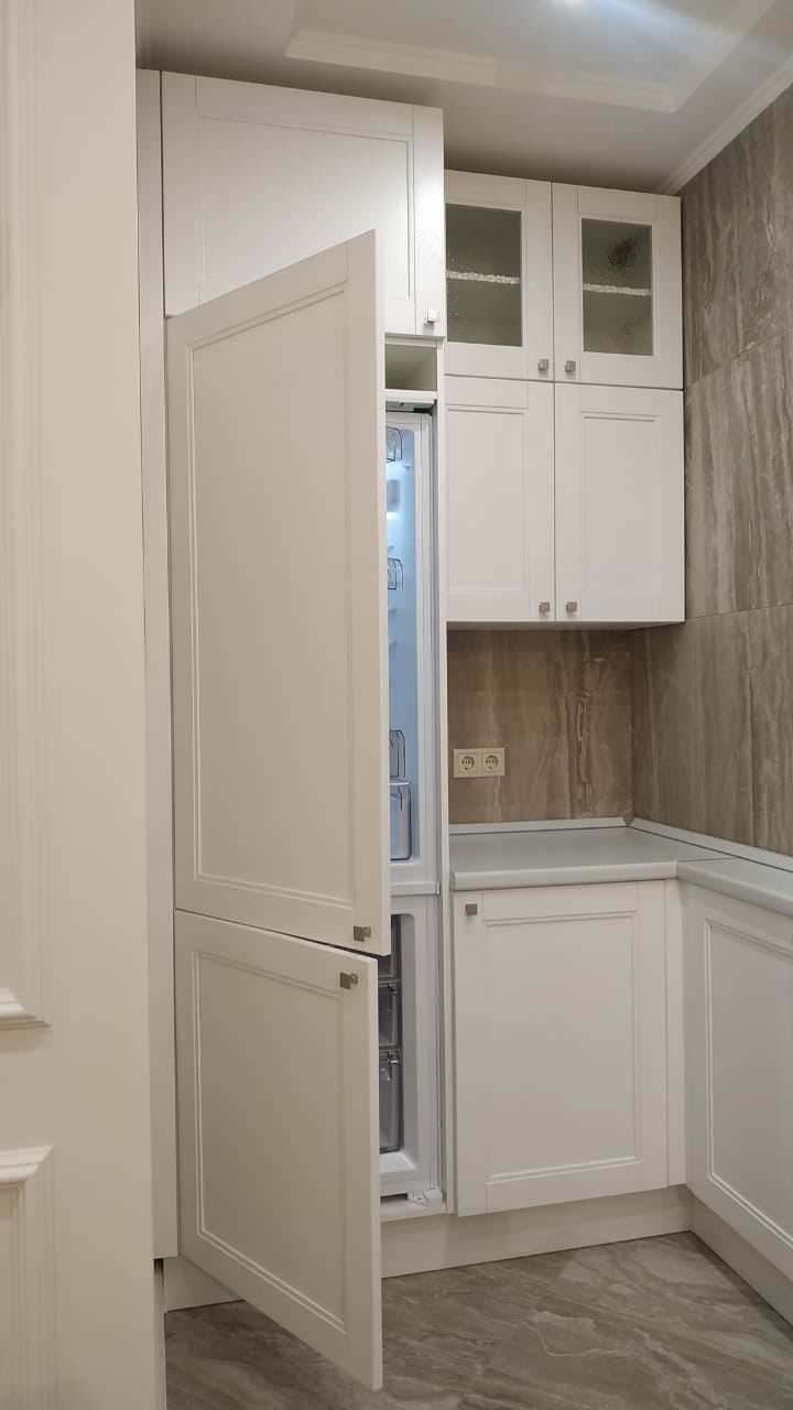 Светлый интерьер однокомнатной квартиры 38 кв.м.