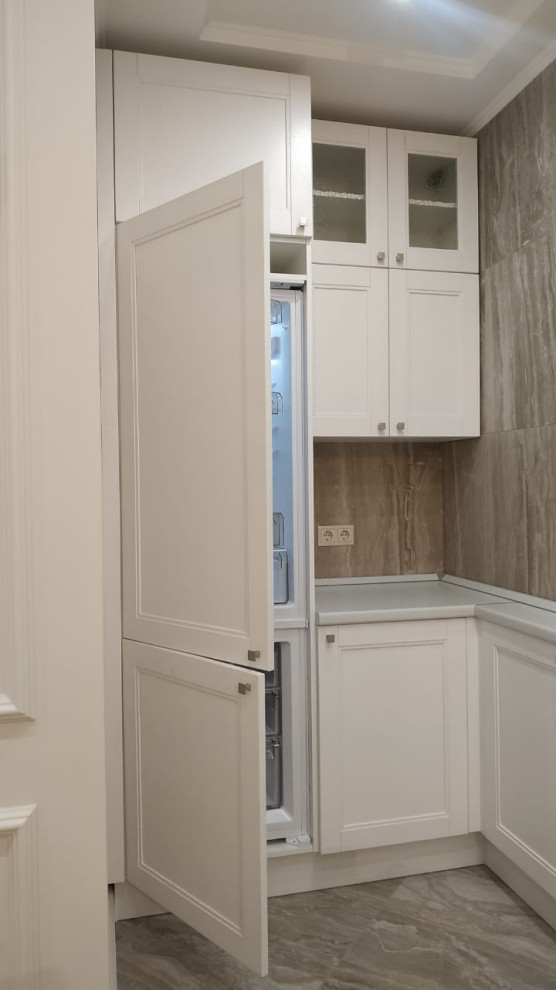 Светлый интерьер однокомнатной квартиры 38 кв.м.