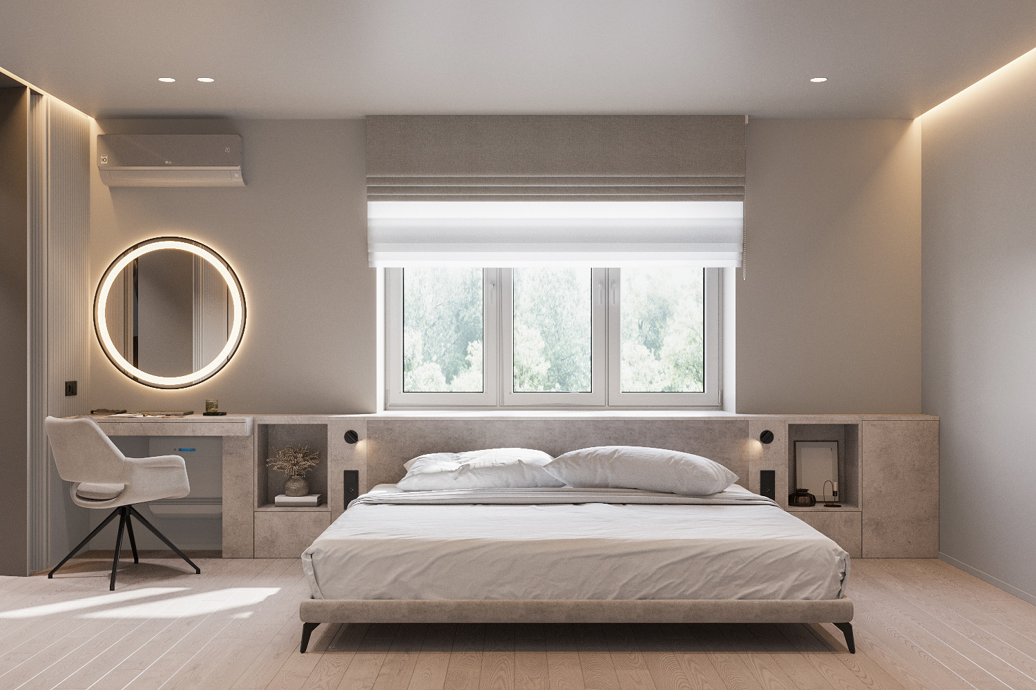 Дизайн квартиры 140м² в Красноярске, ЖК "Александровский"