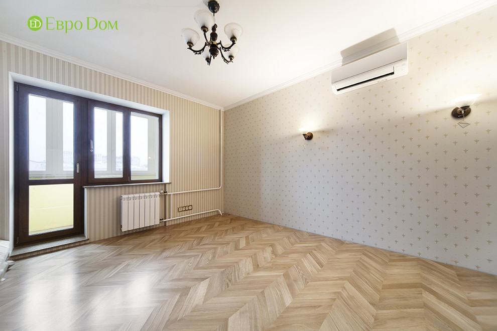 Ремонт трехкомнатной квартиры 74 кв. м в стиле неоклассика