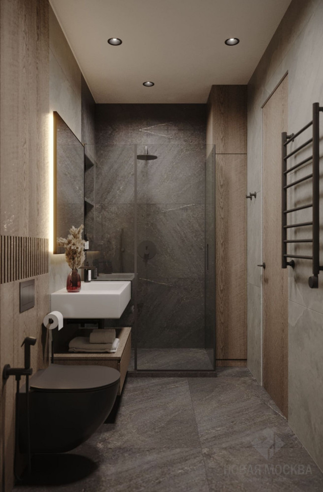 Дизайн-проект однокомнатной квартиры 42 кв.м в ЖК «Скандинавия»