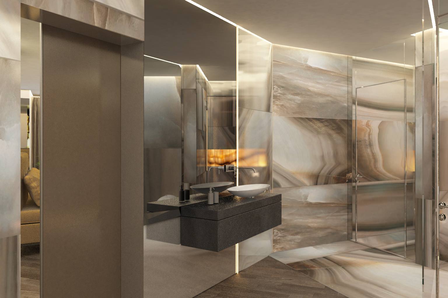 Дизайн-проект квартиры 192 кв.м.