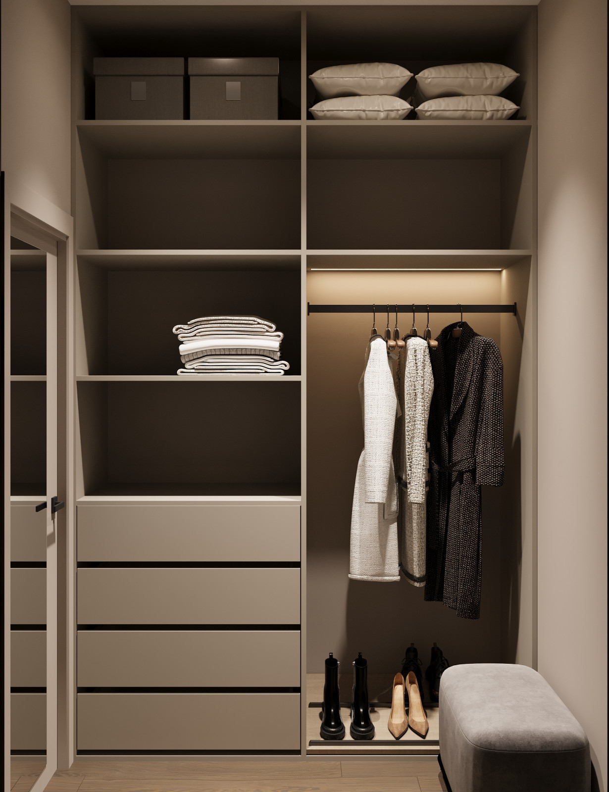 Дизайн 2-комнатной квартиры в ЖК Лермонтовский 54