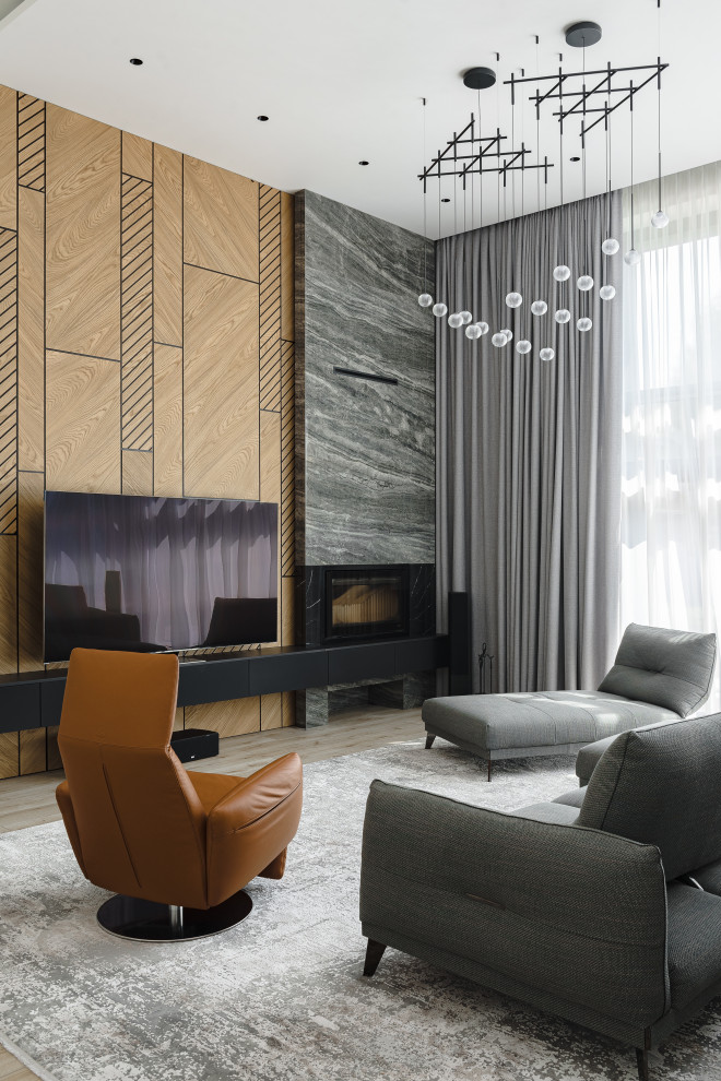 Строительство и внутренняя отделка частного дома в современном стиле