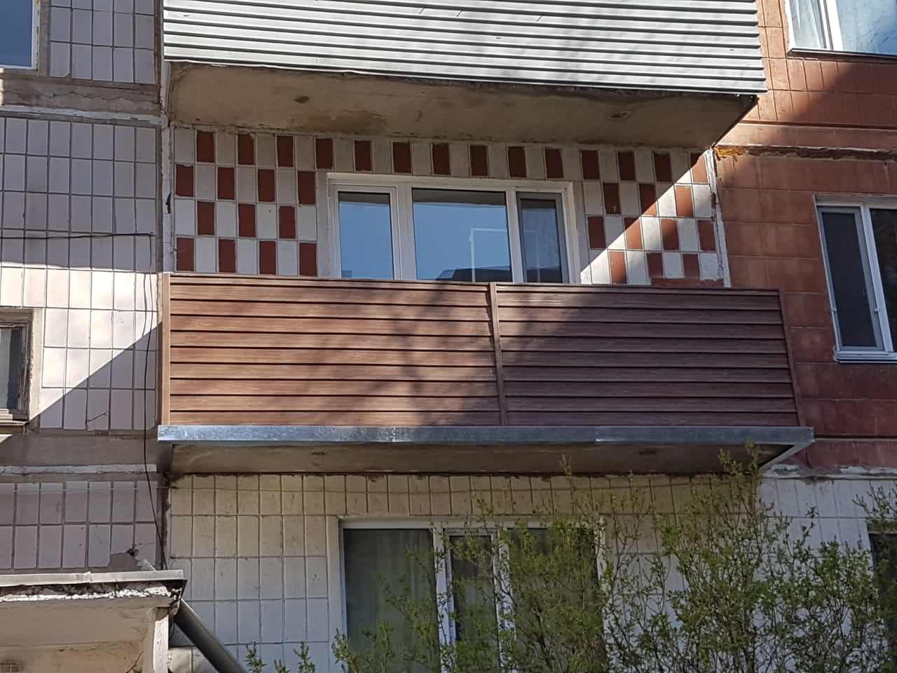 Сайдинг на балкон. Низкие цены