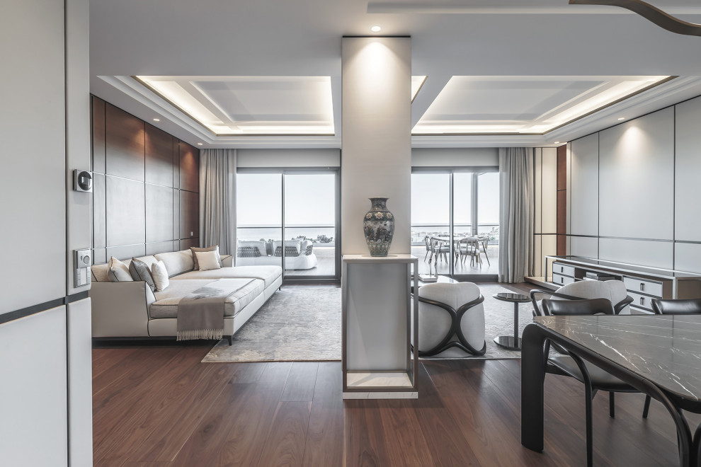 Interior design of a penthouse in Monte-Carlo