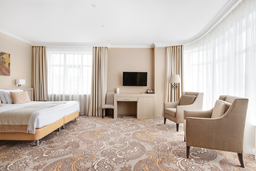 Обложка проекта: Съемка интерьеров и номерного фонда для Кулибин Парк отель & SPA